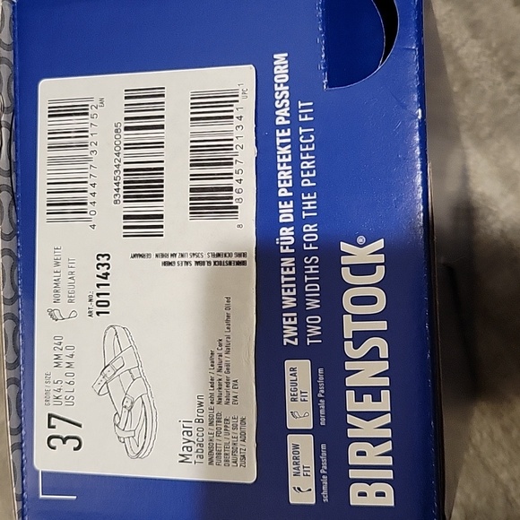 EUC Birkenstock Mayari Size 37 Oiled Leather Tabacco Brown - Picture 6 of 6